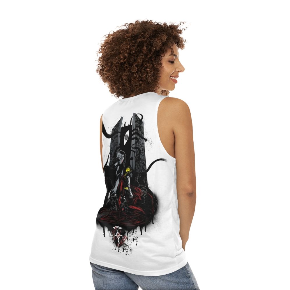 Fullmetal Alchemist Unisex Tank Top - women back