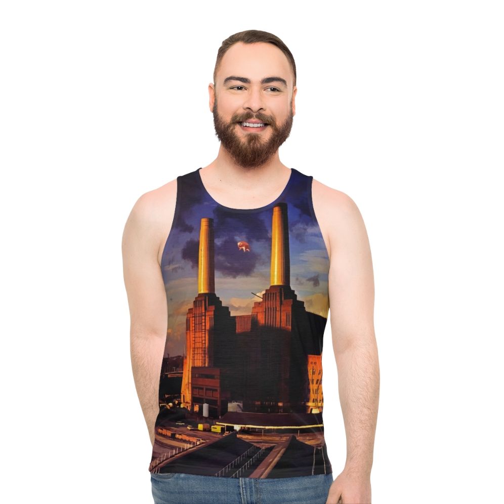 Unisex Animals Psychedelic Tank Top - men