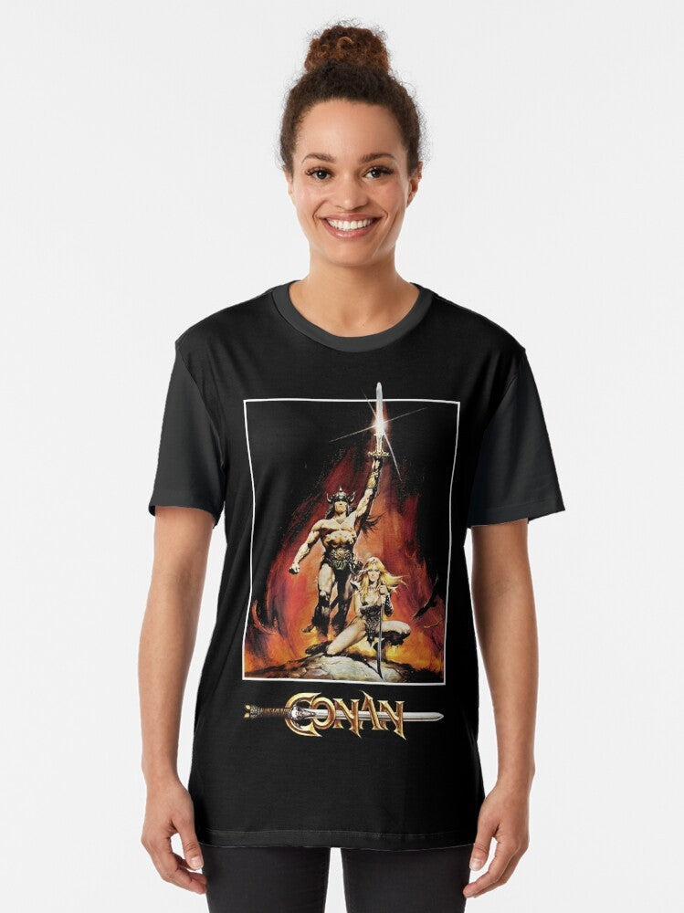 Conan the Barbarian inspired graphic t-shirt - Women