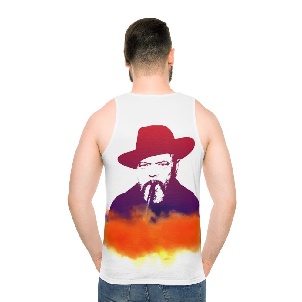 Orson Welles Unisex Tank Top - men back