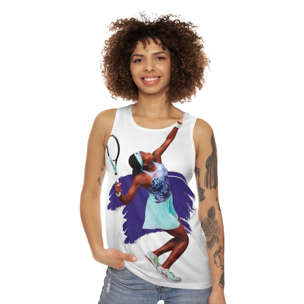 Coco Gauff Tennis Unisex Tank Top - women