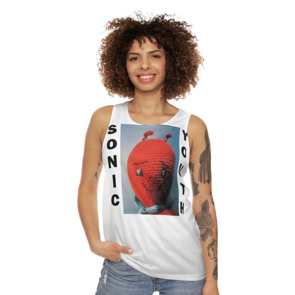 Unisex grunge indie music tank top - women