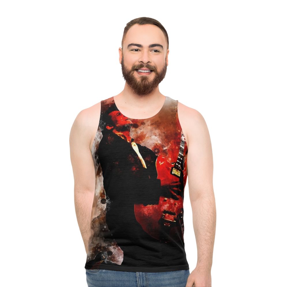 Johnny B Goode Unisex Retro 80s Tank Top - men