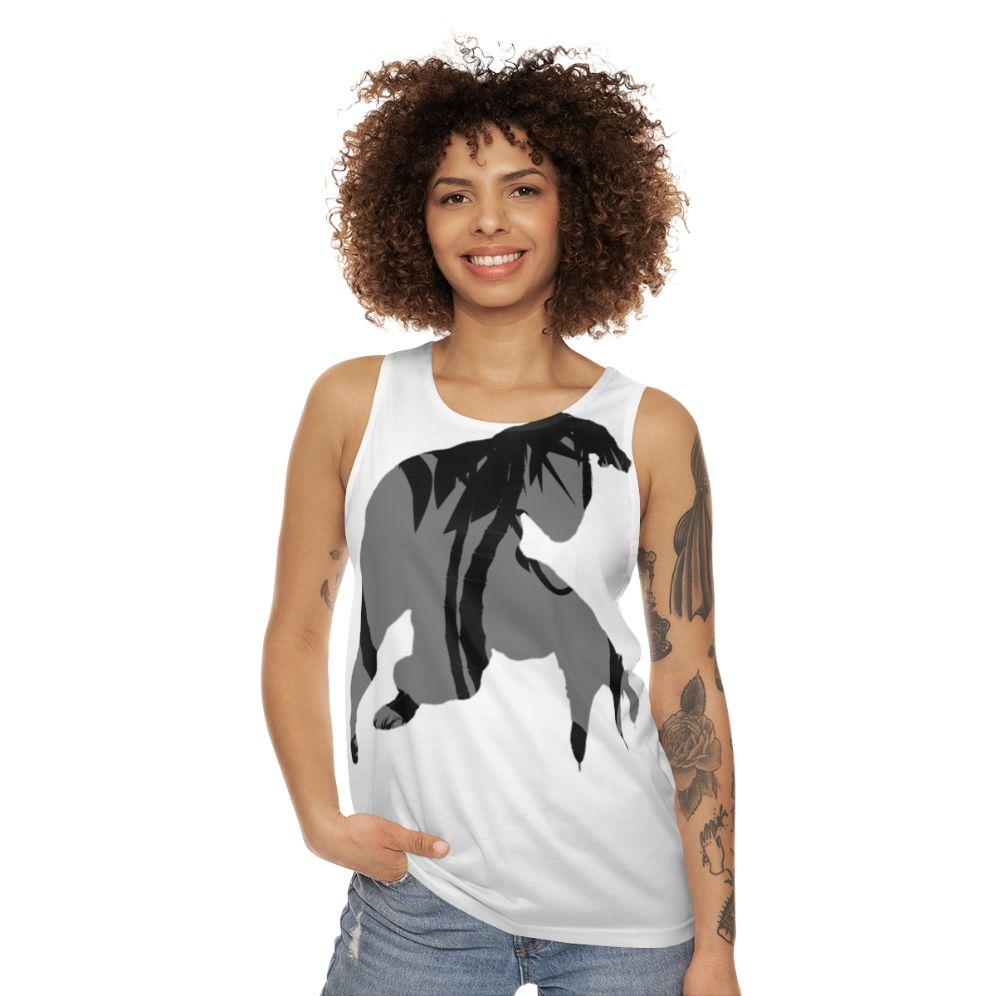 Unisex Panther Graphic Tank Top - women