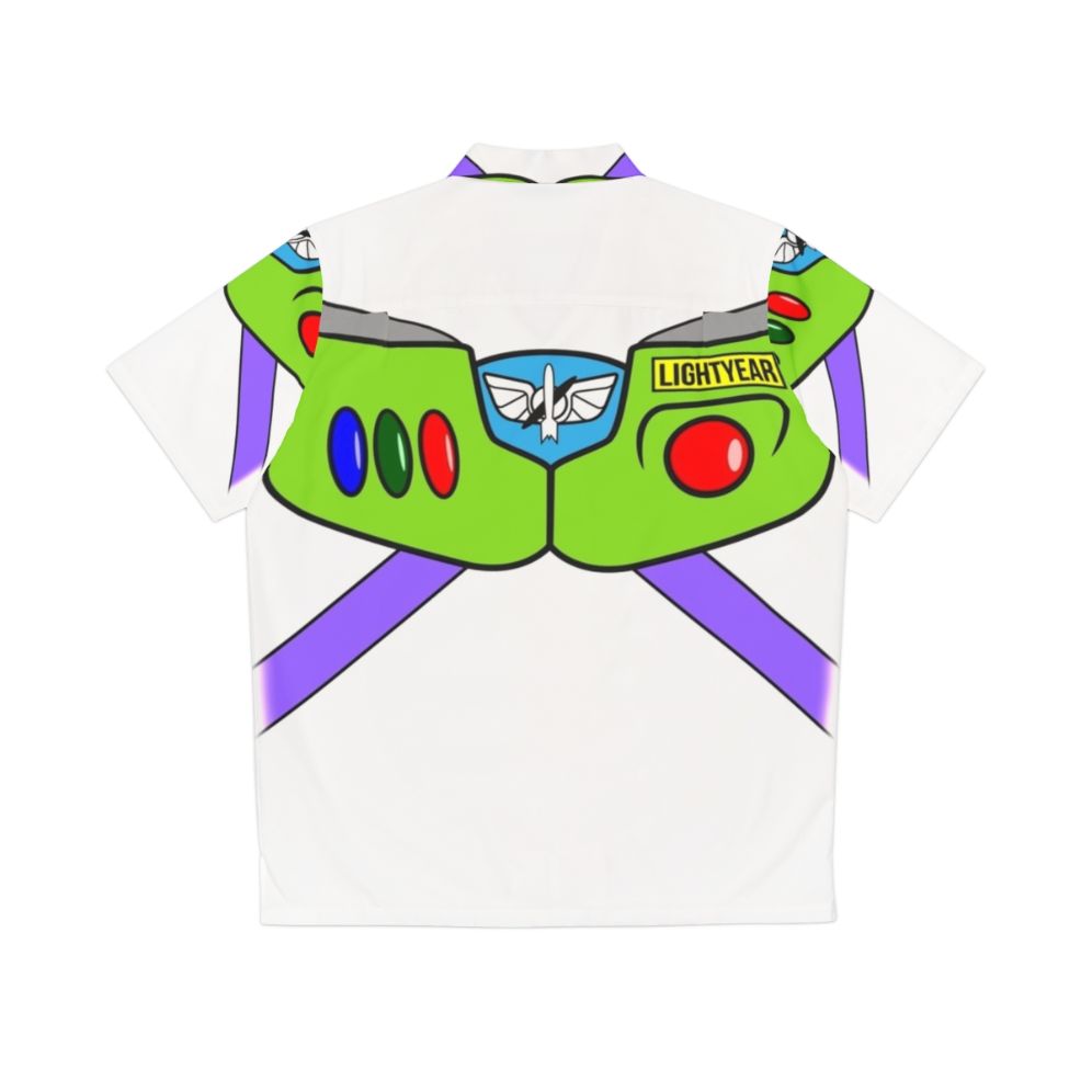 Space Ranger Hawaiian Shirt featuring Buzz Lightyear from Pixar's Toy Story - Back