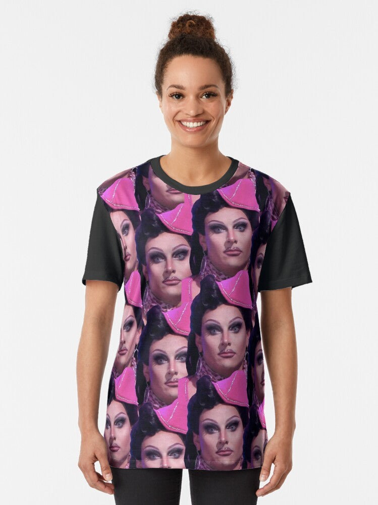 "Jan Face Crack" meme graphic design t-shirt for RuPaul's Drag Race fans - Women