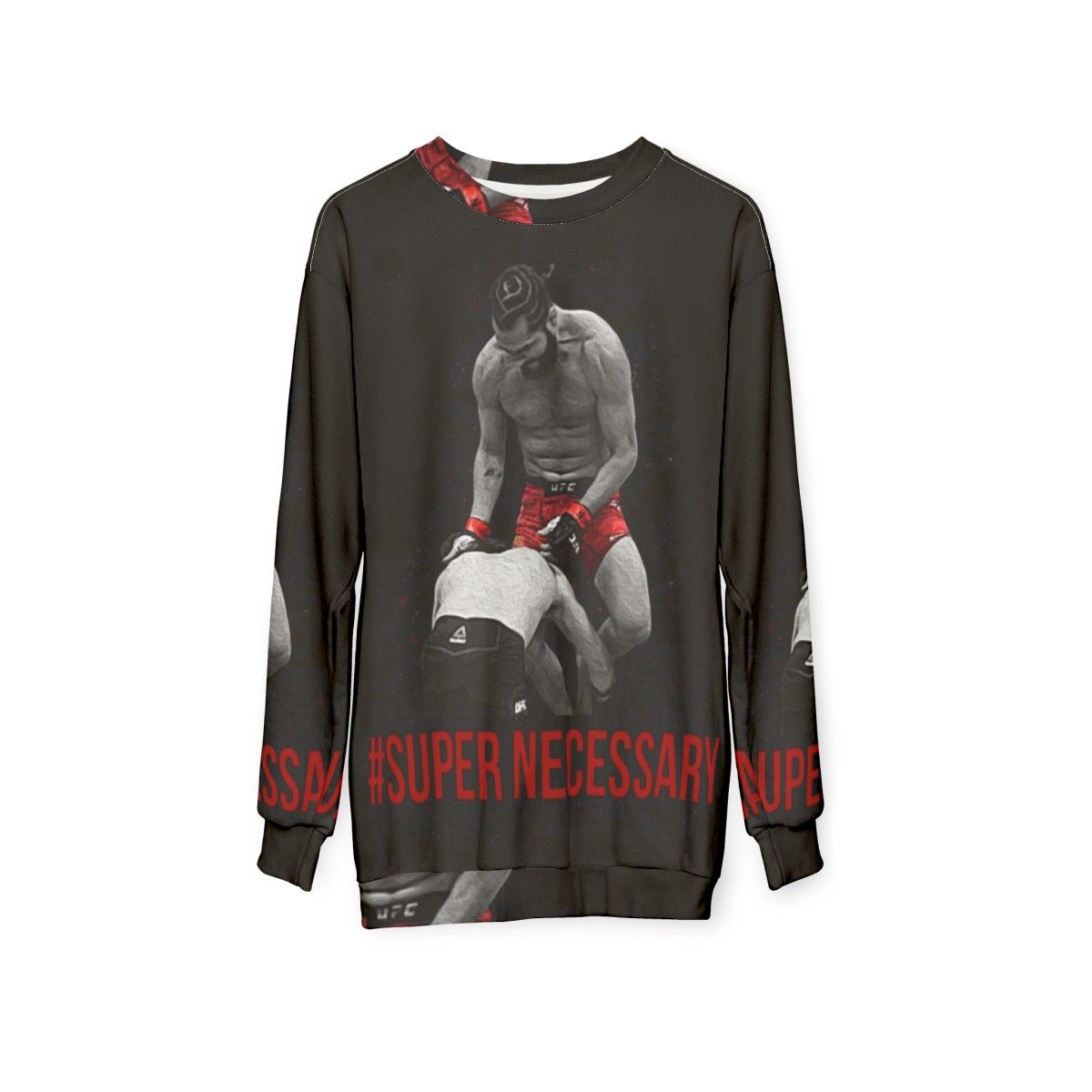 Jorge Masvidal "Super Necessary" Sweatshirt - hanging