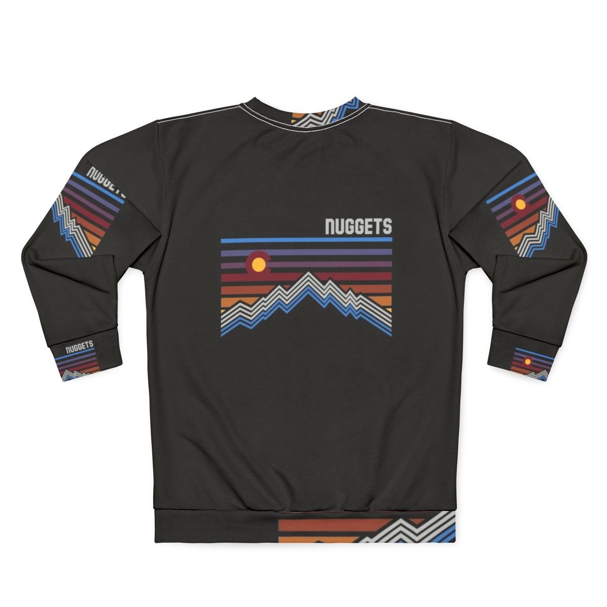 Denver Nuggets NBA Basketball Sweatshirt - Back