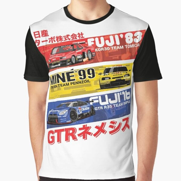 Nissan GTR JDM Racing Graphic T-Shirt