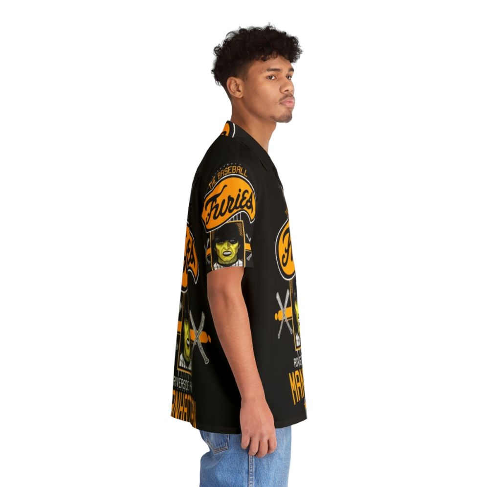 Retro Baseball Furies Hawaiian Shirt from The Warriors Movie - People Pight