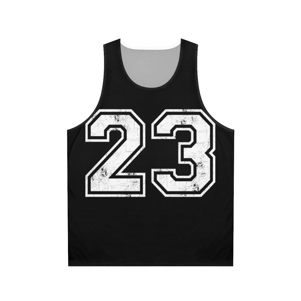 Sports Jersey Number 23 Unisex Tank Top