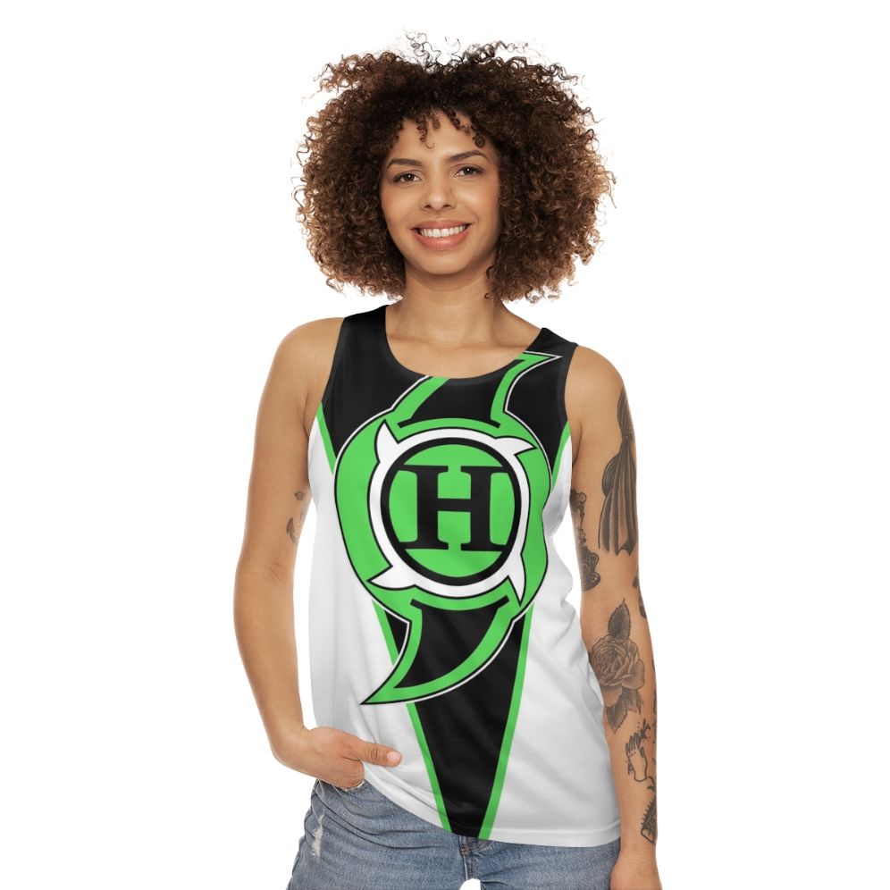 Unisex superhero wrestling tank top - women