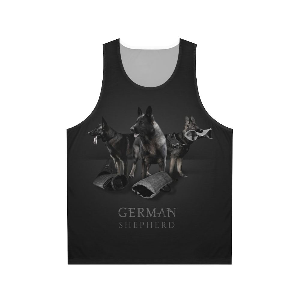 German Shepherd Dog (GSD) Unisex Tank Top