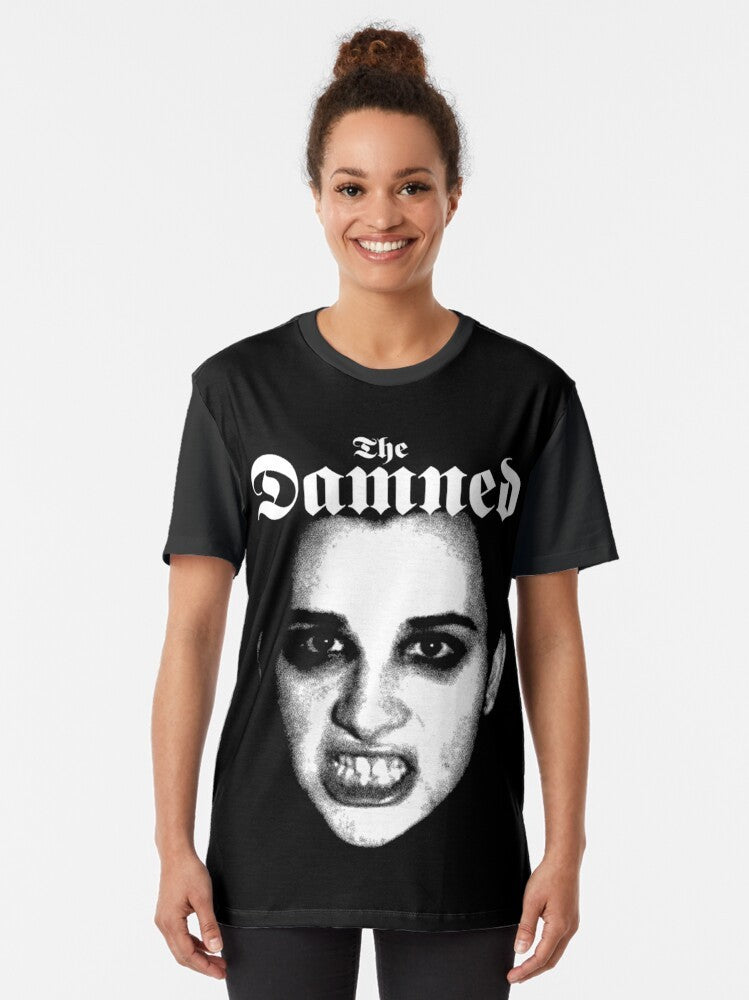 The Damned goth punk band graphic t-shirt - Women