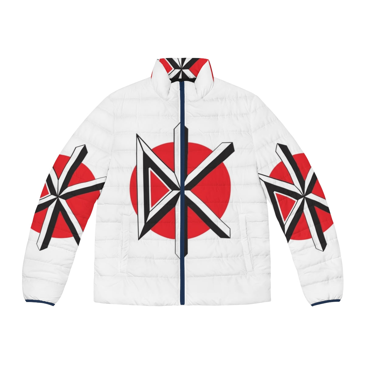 Dead Kennedys classic puffer jacket with punk rock graphics