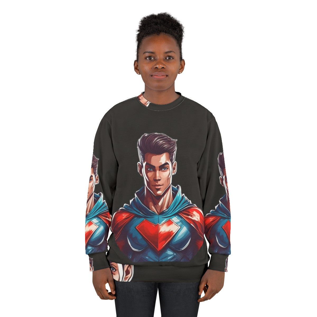 Heroic Superhero Sweatshirt - women