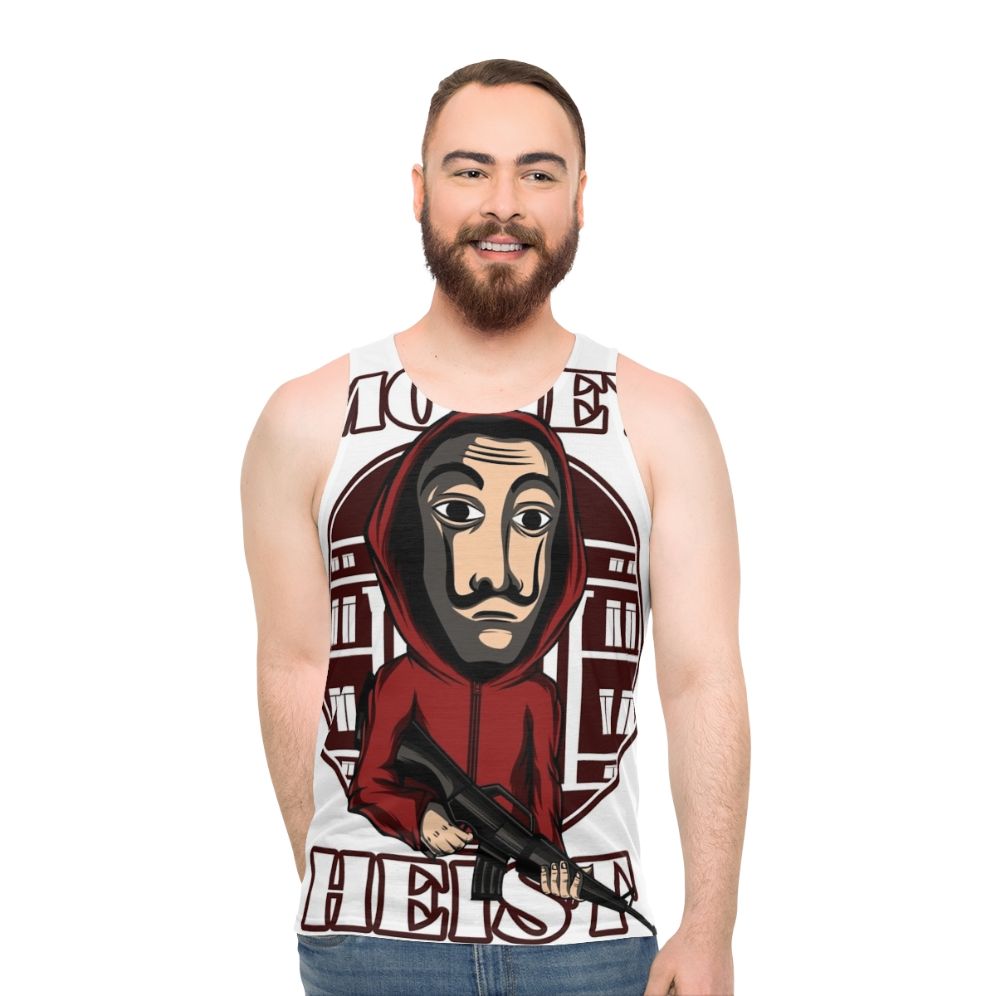 Money Heist Unisex Tank Top - men