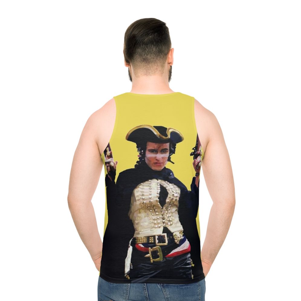 Adam Ant 'Stand and Deliver' Unisex Tank Top - men back