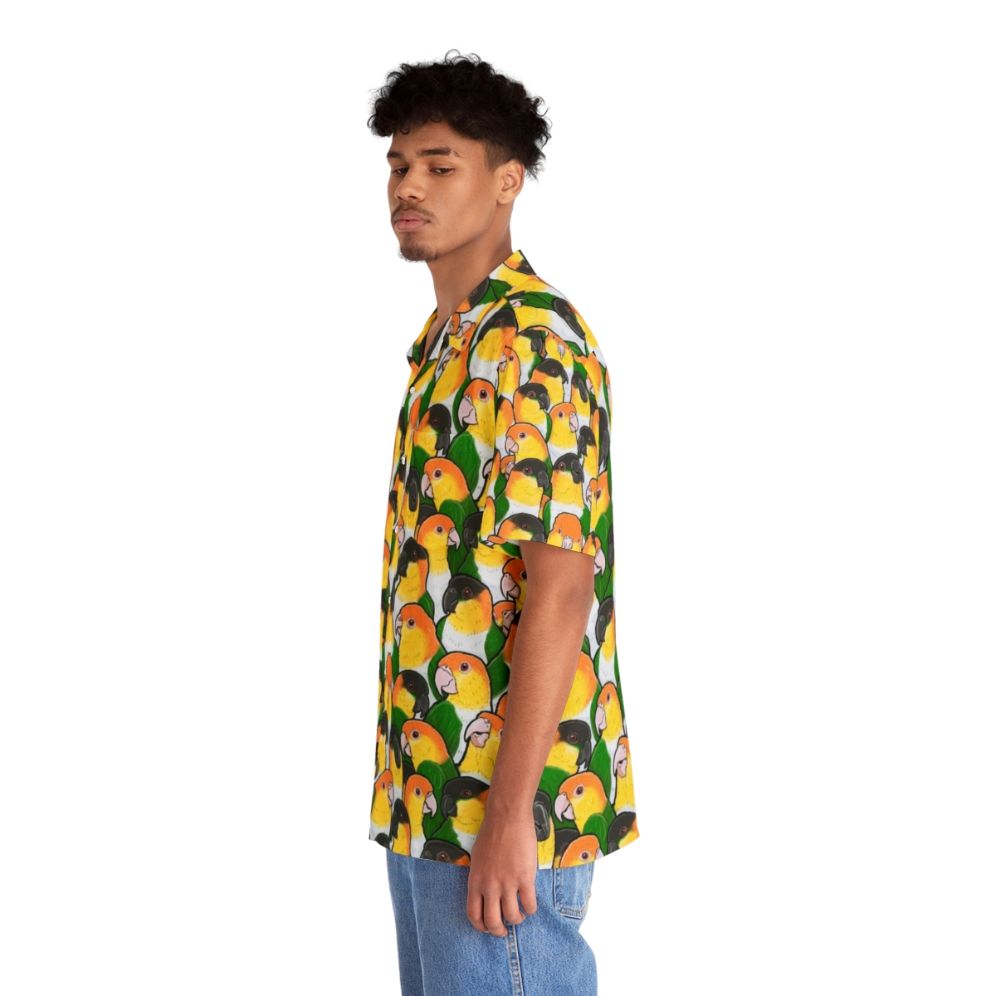 Caique parrot Hawaiian shirt - People Left