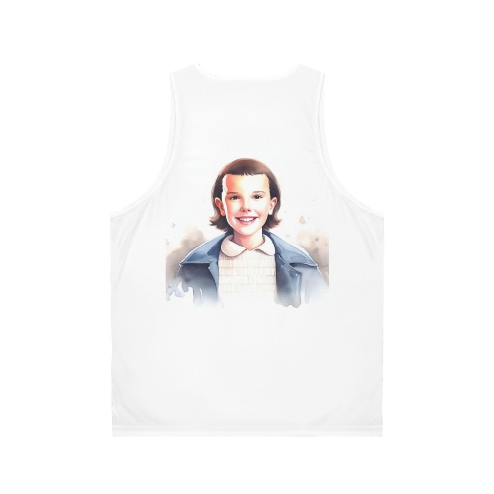 Eleven Stranger Things Unisex Tank Top - Back