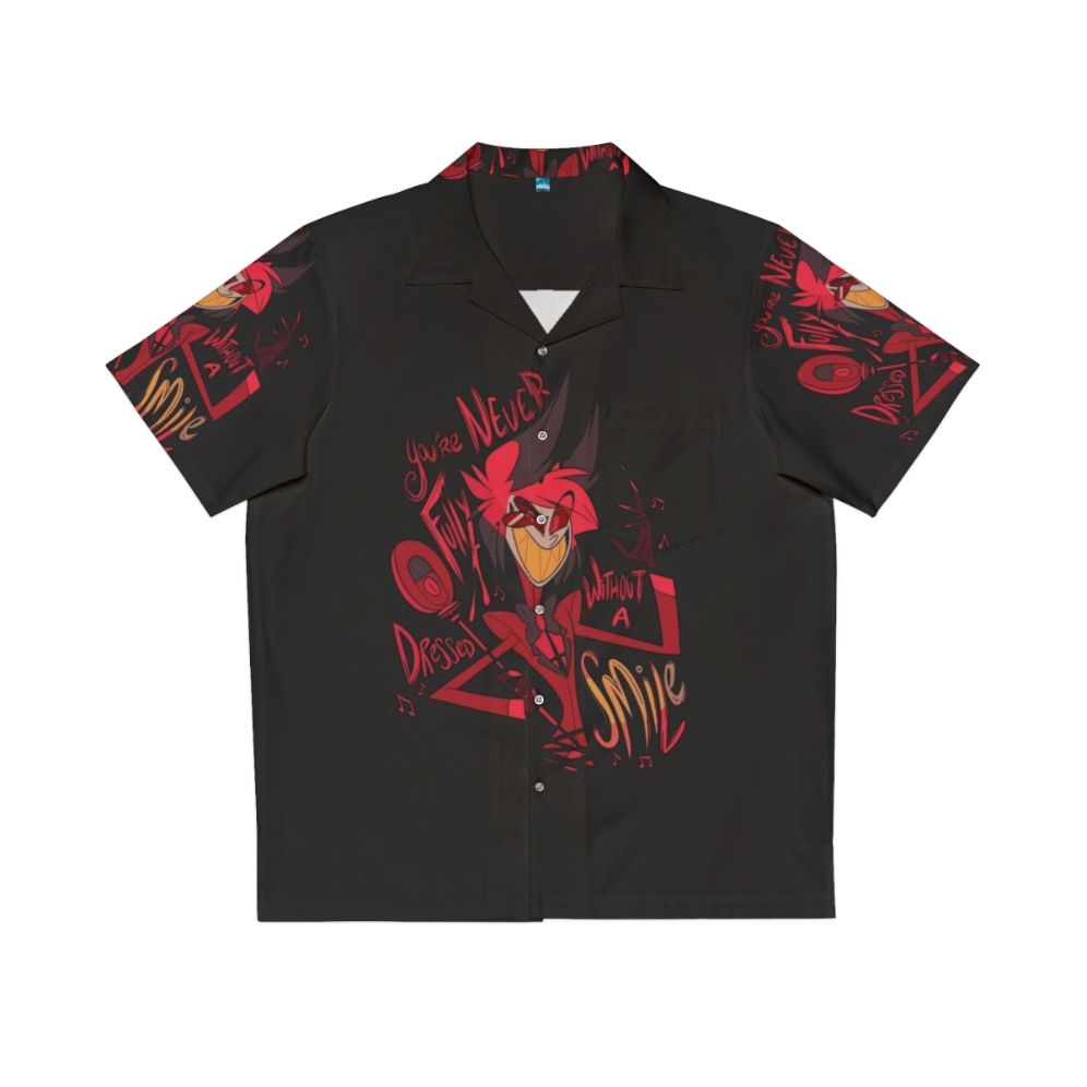 Hazbin Hotel Alastor Smile Hawaiian Shirt