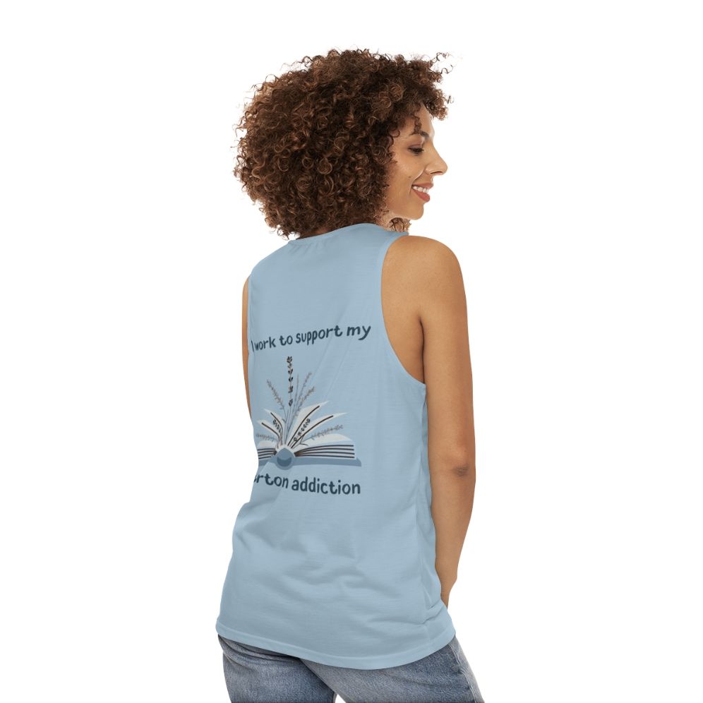 Bridgerton Addiction Unisex Tank Top - women back