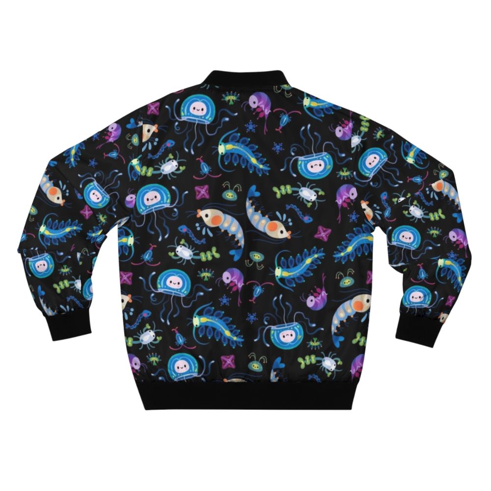 Zooplankton Micro World Bomber Jacket - Back