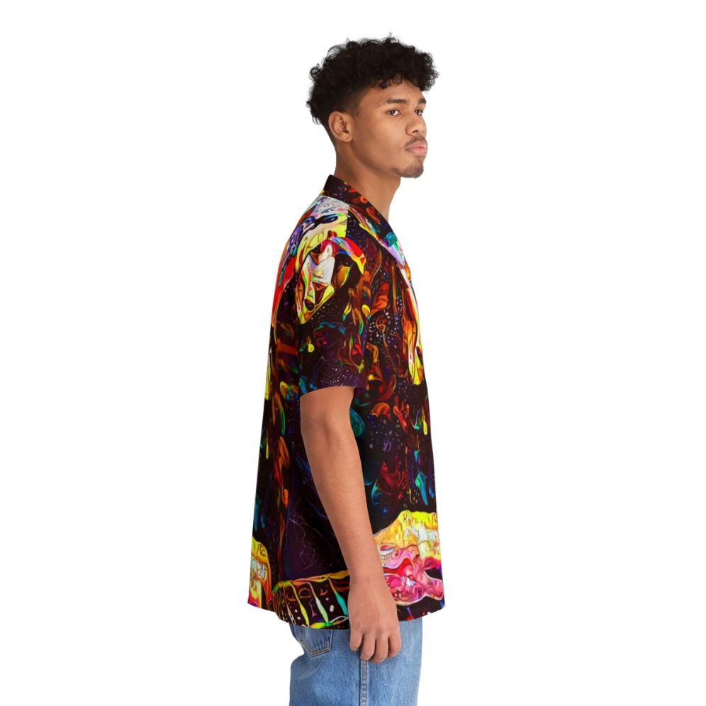 Buckethead Udnie Wave Hawaiian Shirt - People Pight