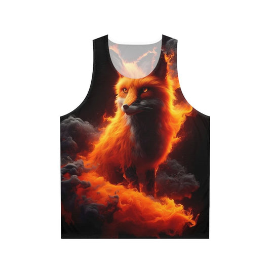 Fiery Firefox Unisex Tank Top