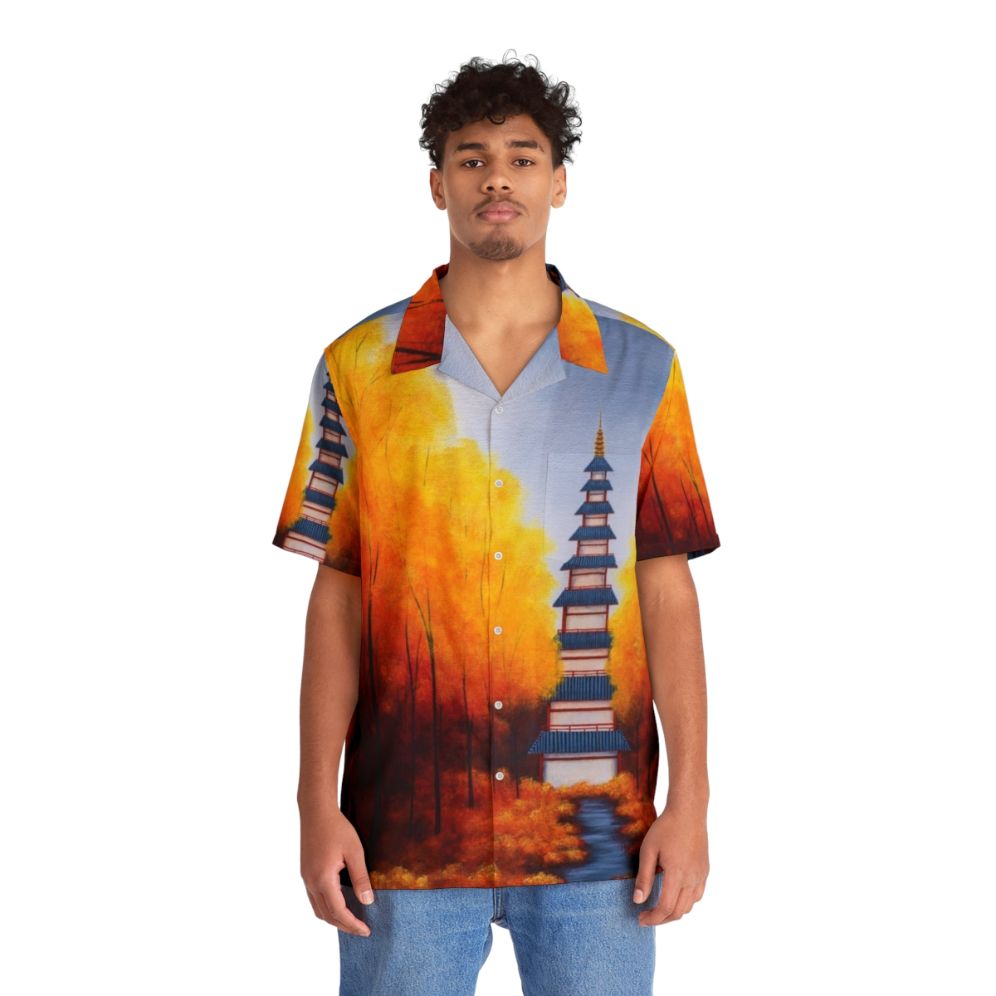 Bellchime Trail Hawaiian Shirt - Tropical Vacation Wear - People Front