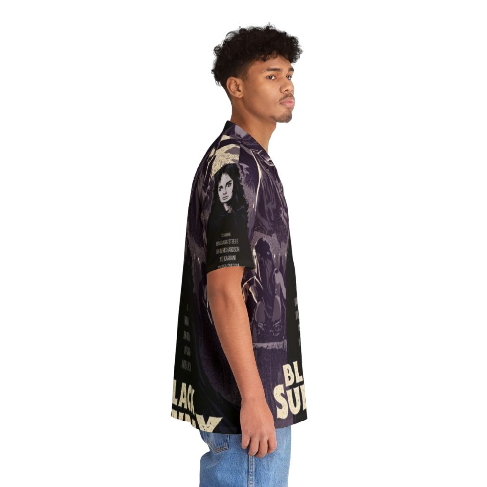 Black Sunday Hawaiian Shirt featuring horror movie elements - People Pight