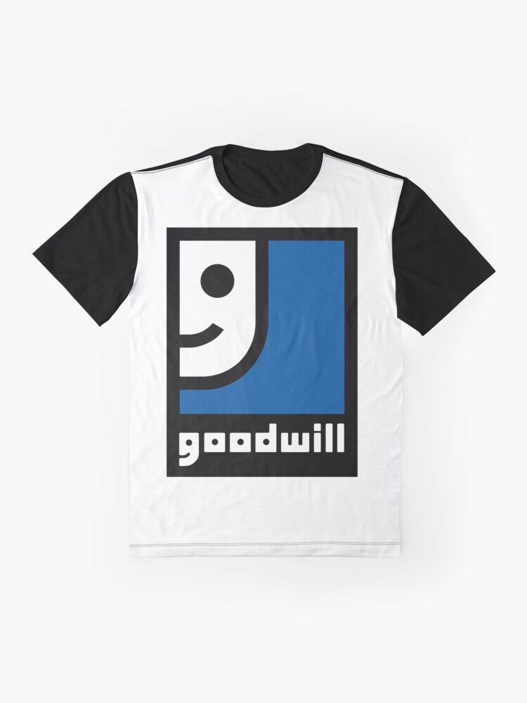 Vintage Goodwill logo graphic t-shirt - Flat lay