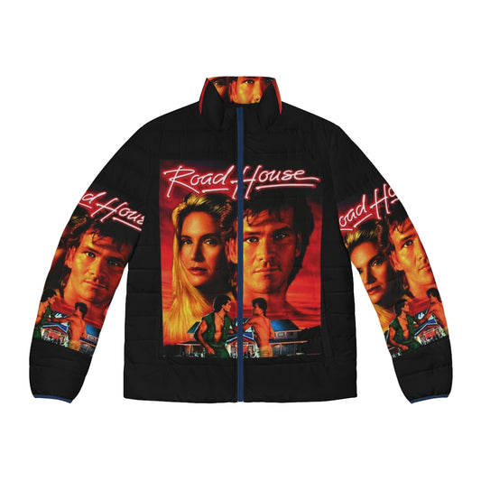 Road House Patrick Swayze Puffer Jacket - Retro 80s Movie Merchandise