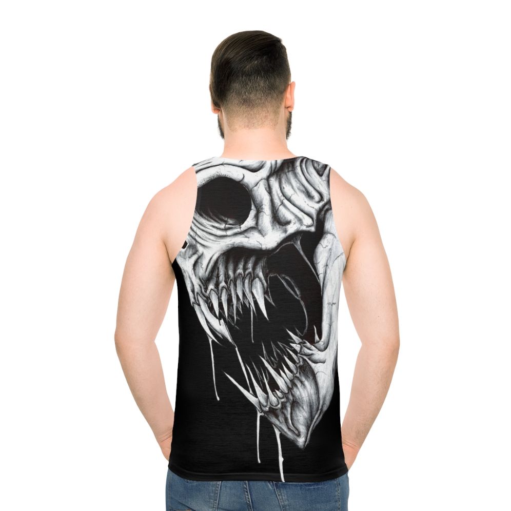 Grim Reaper Unisex Tank Top - men back