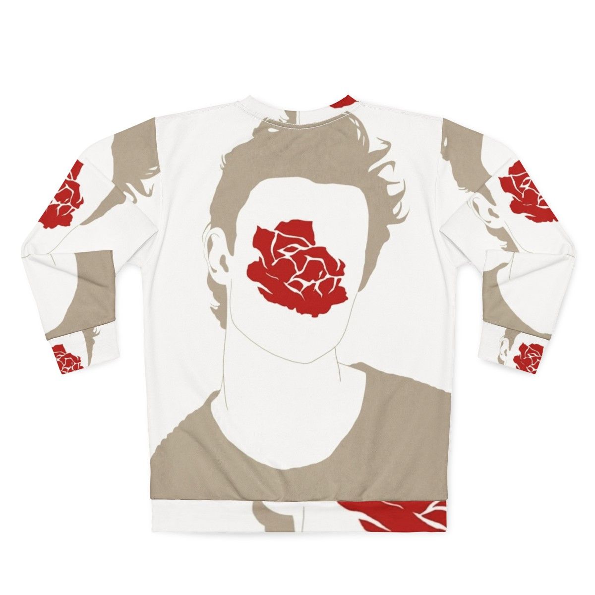 Floral "In Bloom" Shawn Mendes Sweatshirt - Back