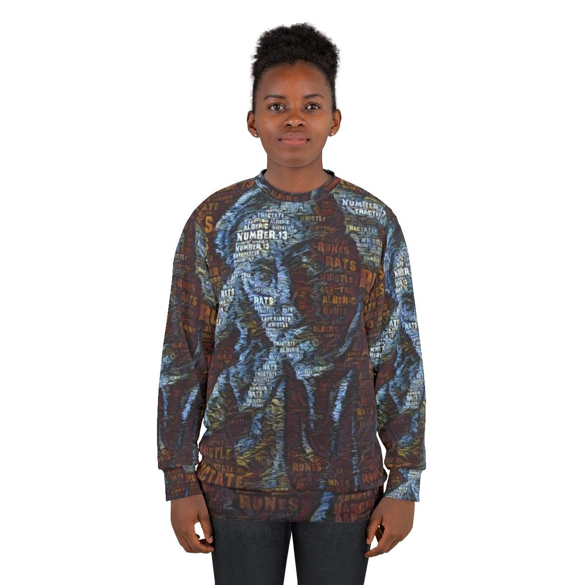 Montague Rhodes James Sweatshirt featuring Victorian literature and ghost stories - women