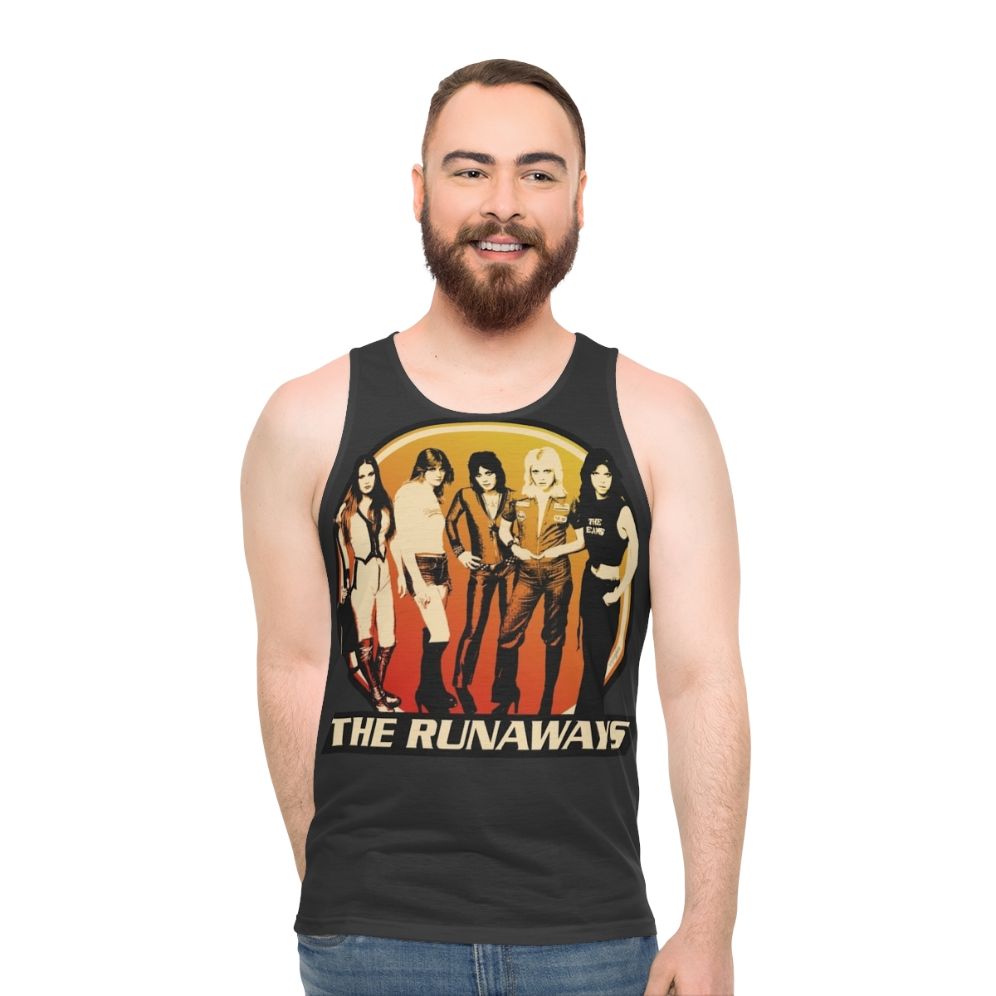 The Runaways 70s Rock Band Unisex Tank Top - men