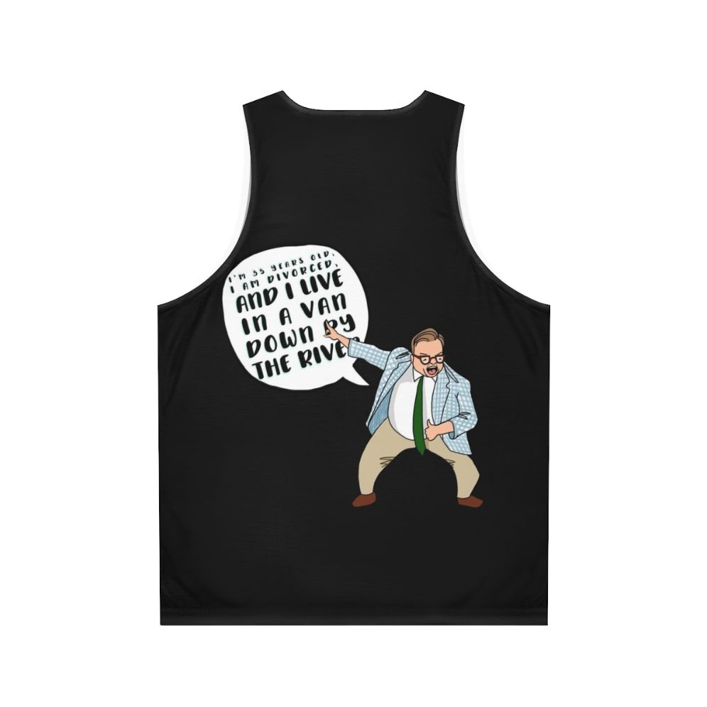 Chris Farley Unisex Comedy Tank Top - Back