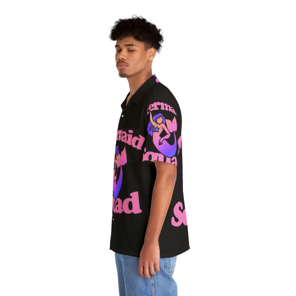 Mermaid Squad Tropical Hawaiian Shirt - People Left