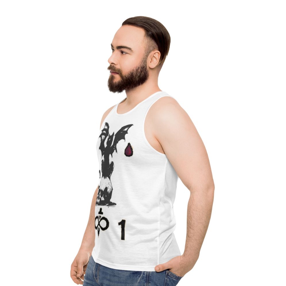 Inscryption Unisex Tank Top - men side