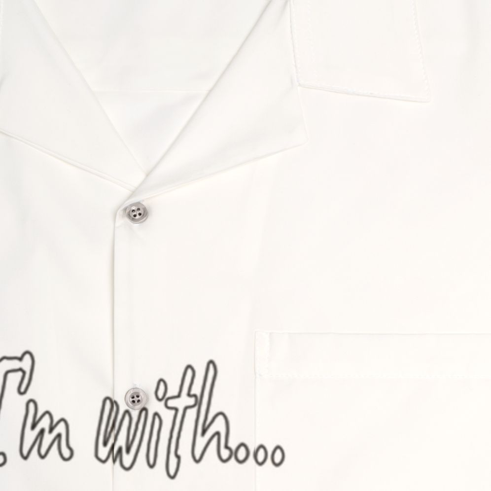 Team Coco Thick Font Hawaiian Shirt with Tropical Design - Detail