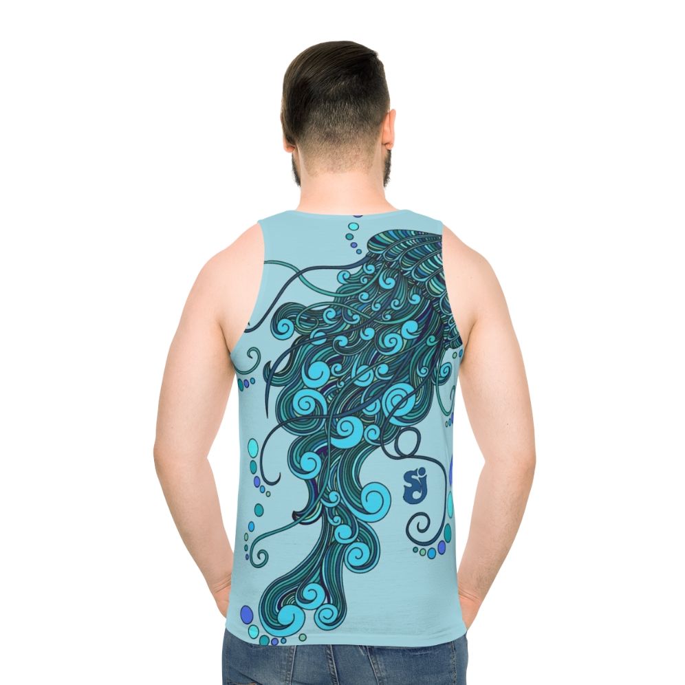 String Cheese Incident Jelly Fish Unisex Tank Top - men back