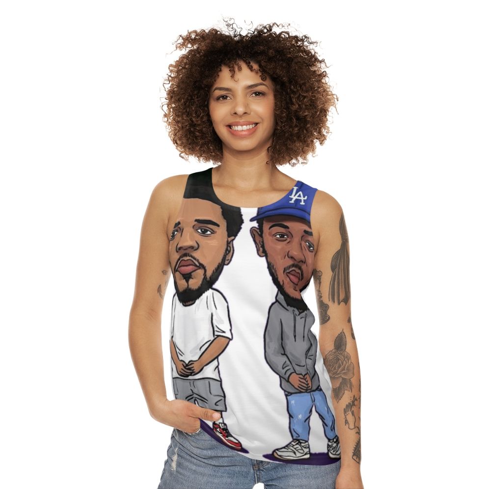 Kendrick Lamar x J. Cole Unisex Tank Top - women