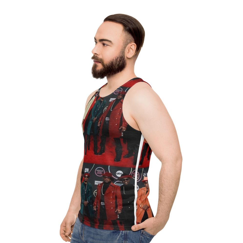 new edition unisex 90s r&b inspired tank top - men side