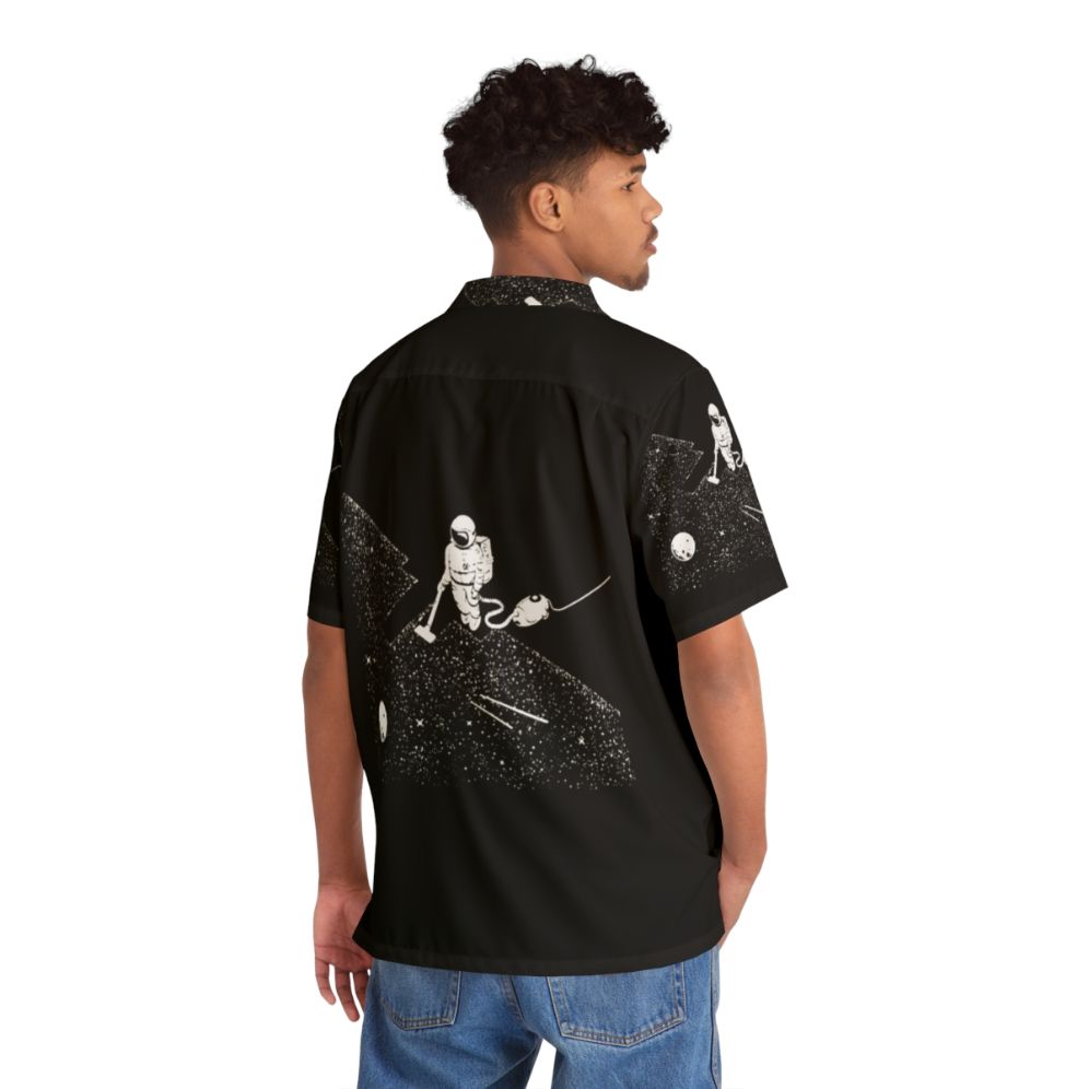 Cosmic vacuum shirt with astronaut and space motif - People Back