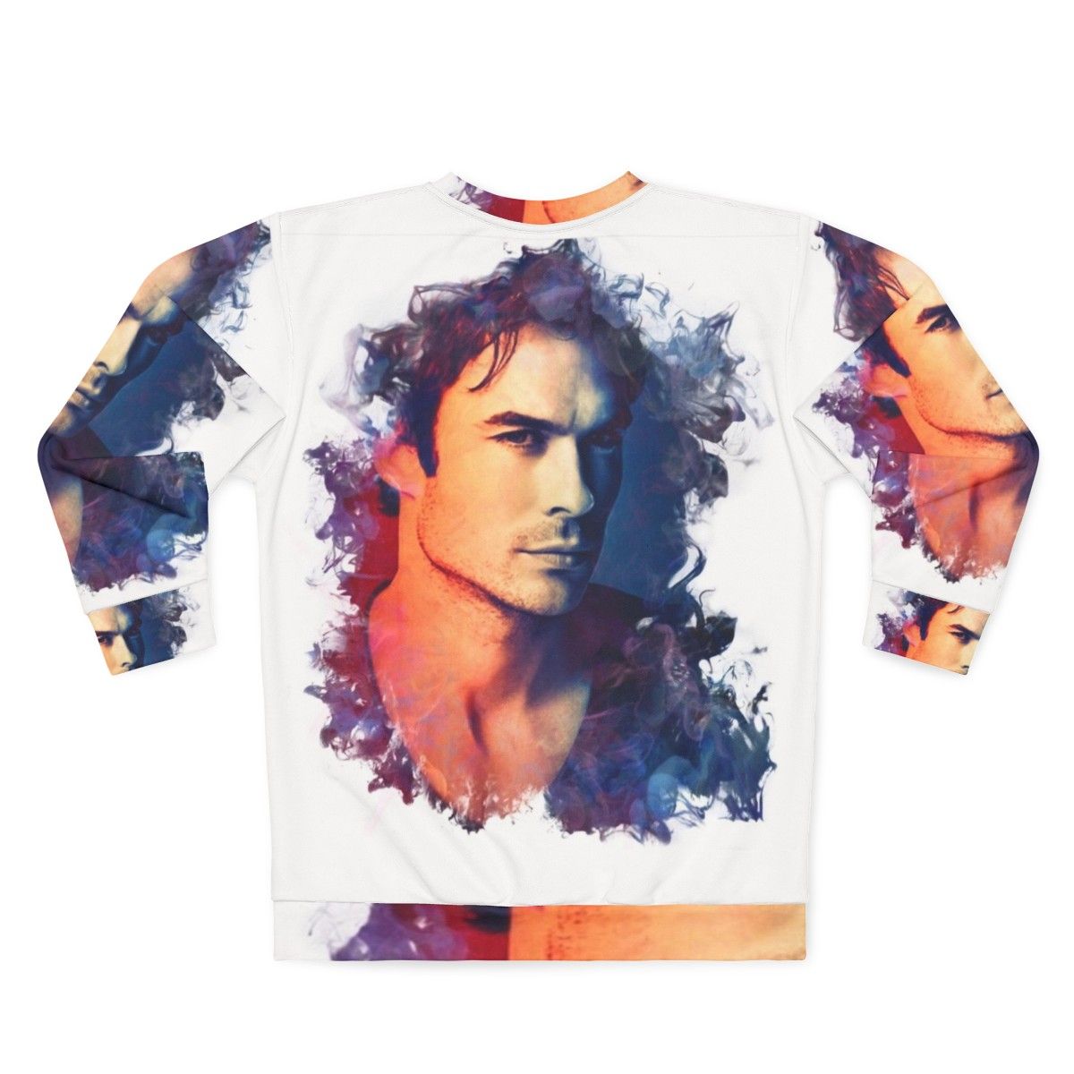 Ian Somerhalder 'The Vampire Diaries' Damon Salvatore Sweatshirt - Back