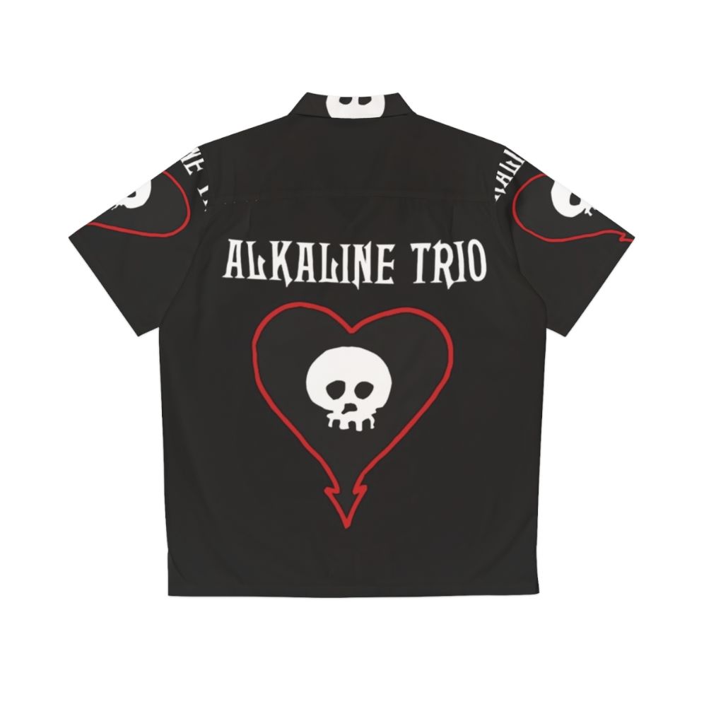 Alkaline Trio Music Band Logo Classic Hawaiian Shirt - Back