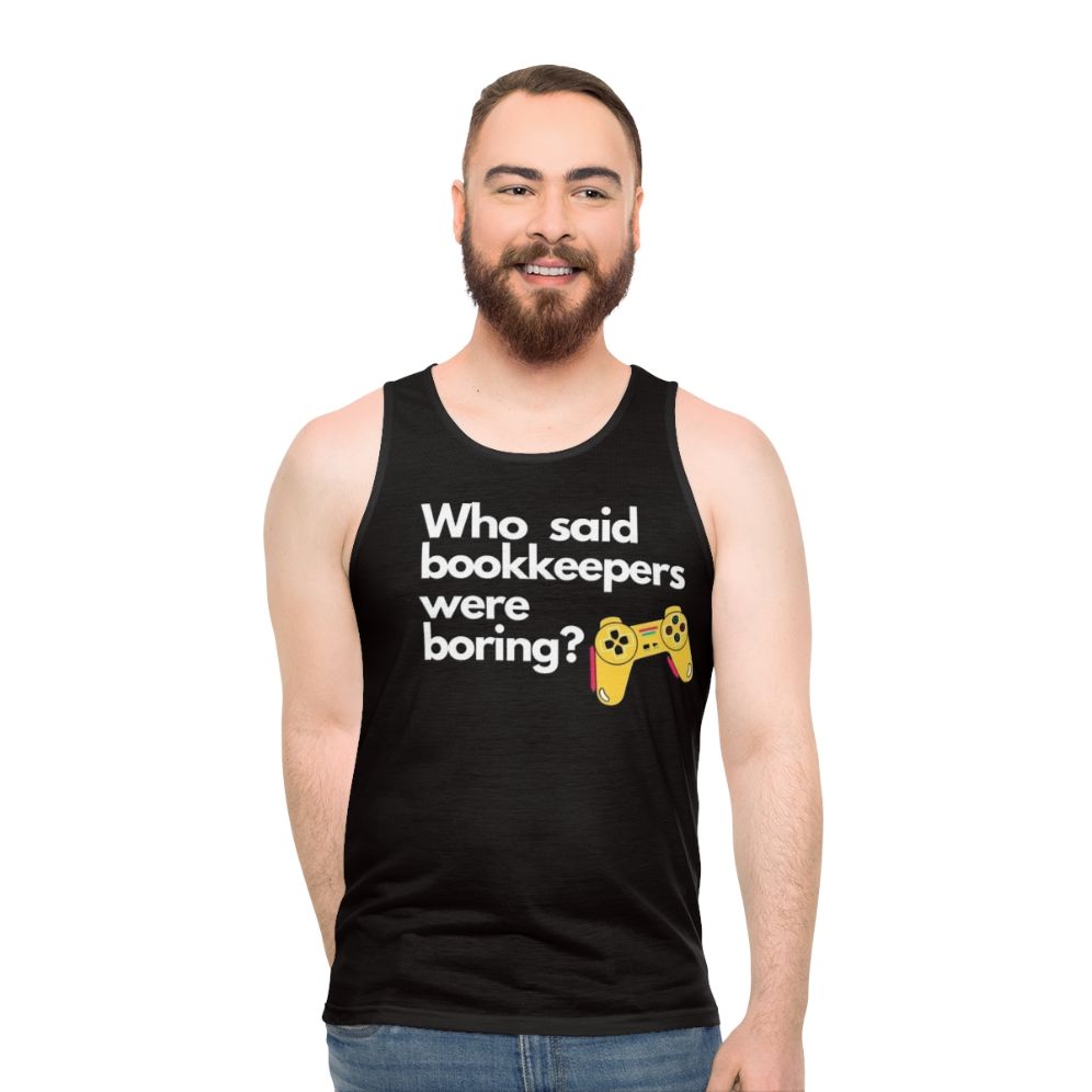 Unisex "Bookkeepers Aren't Boring" Tank Top - men