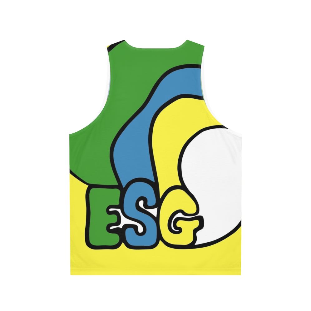 Esg post punk unisex tank top - Back