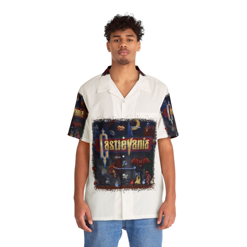 castlevania-anime-funny-vampire-hawaiian-shirt - People Front